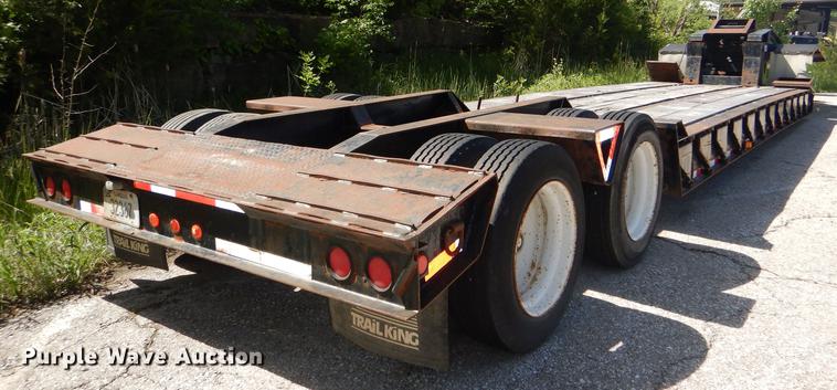 image for item DG1091 1994 Trail King drop deck equipment trailer