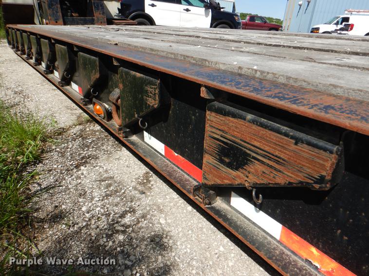 image for item DG1091 1994 Trail King drop deck equipment trailer