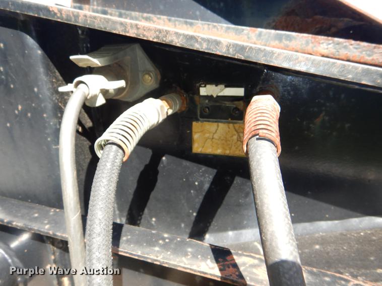 image for item DG1091 1994 Trail King drop deck equipment trailer