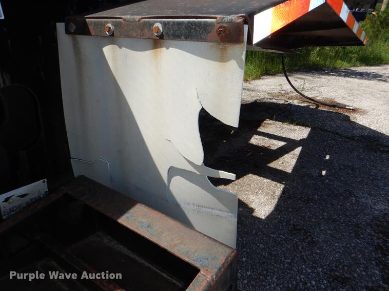 image for item DG1091 1994 Trail King drop deck equipment trailer