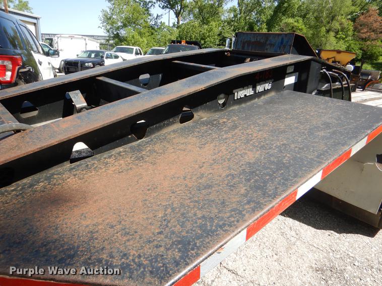 image for item DG1091 1994 Trail King drop deck equipment trailer