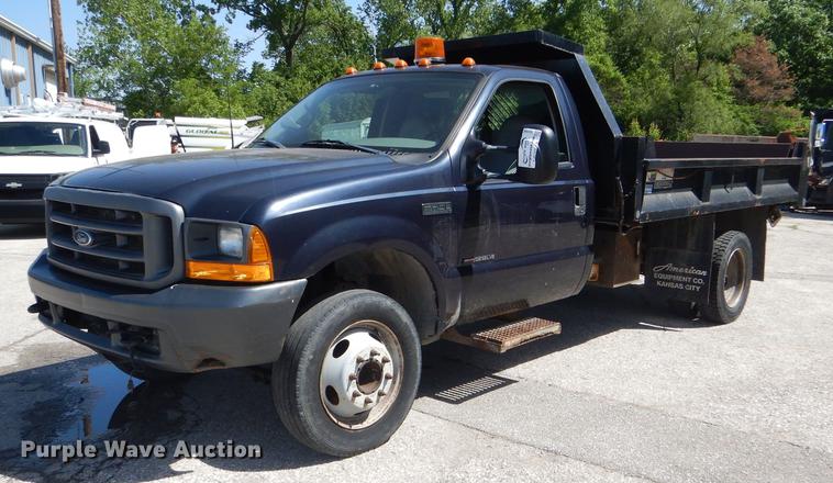 image for item DG1092 2000 Ford F450 Super Duty XL dump truck