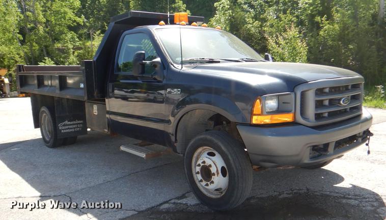 image for item DG1092 2000 Ford F450 Super Duty XL dump truck