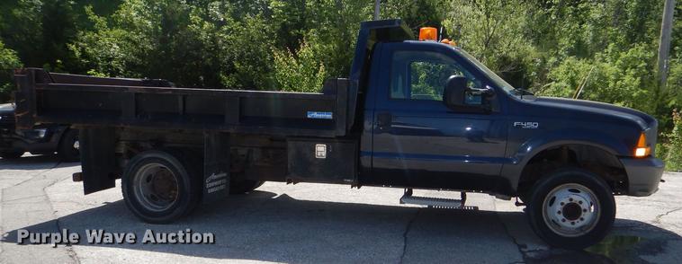 image for item DG1092 2000 Ford F450 Super Duty XL dump truck