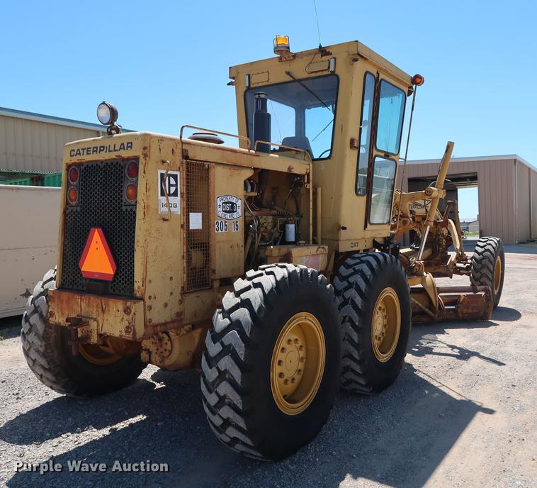 image for item DG3466 1984 Caterpillar 140G motor grader