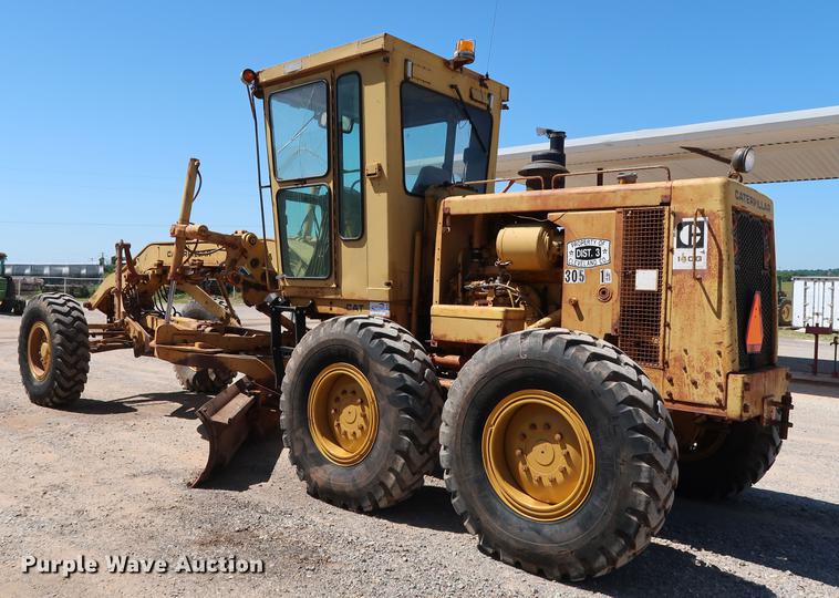 image for item DG3466 1984 Caterpillar 140G motor grader