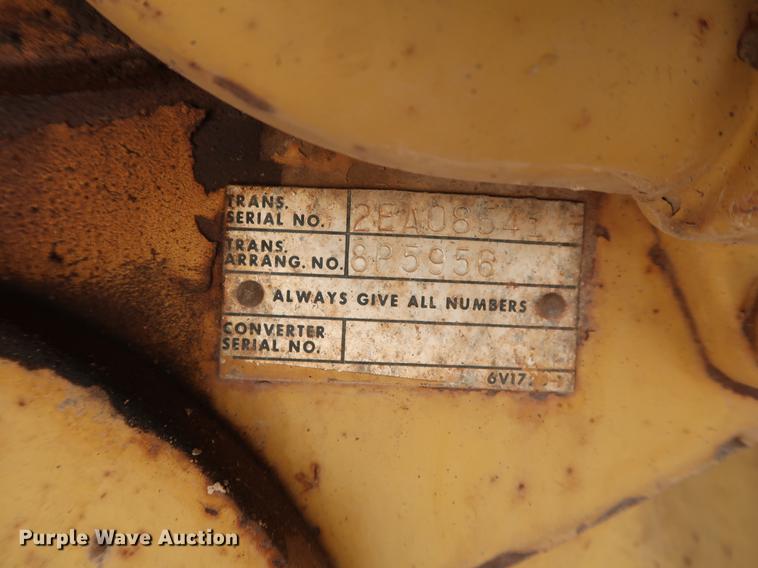 image for item DG3466 1984 Caterpillar 140G motor grader