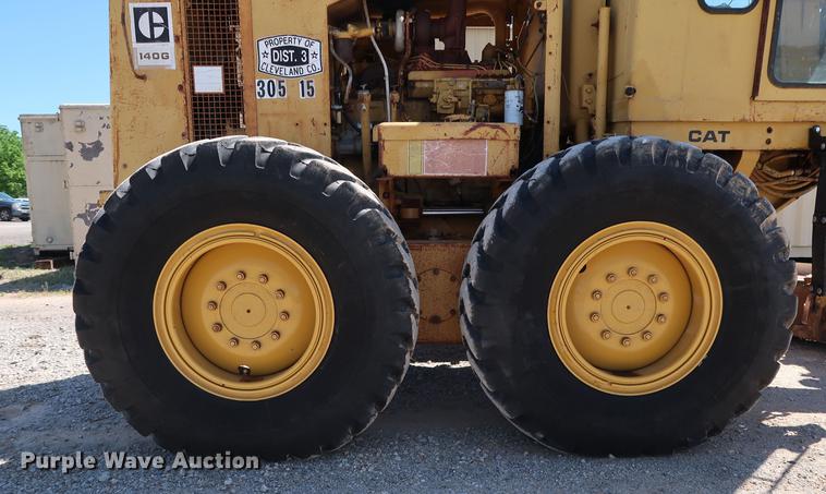 image for item DG3466 1984 Caterpillar 140G motor grader