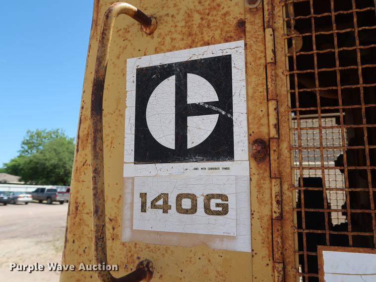 image for item DG3466 1984 Caterpillar 140G motor grader