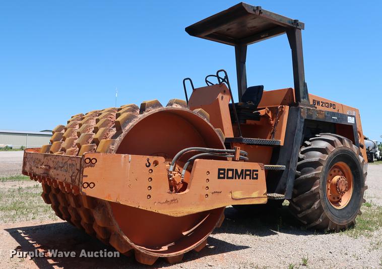 image for item DG3468 Bomag BW213PD single drum vibratory roller