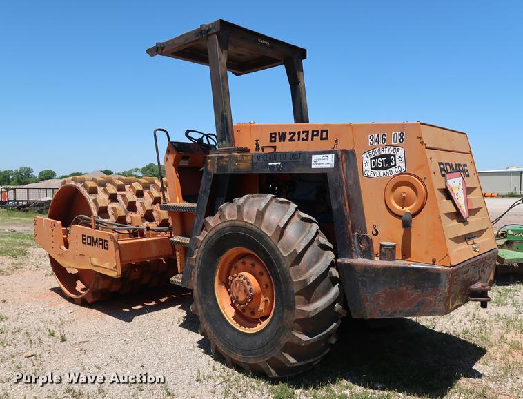 image for item DG3468 Bomag BW213PD single drum vibratory roller