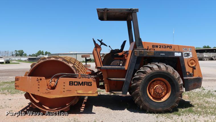 image for item DG3468 Bomag BW213PD single drum vibratory roller