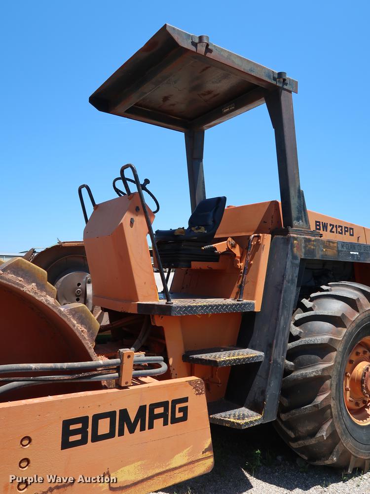 image for item DG3468 Bomag BW213PD single drum vibratory roller