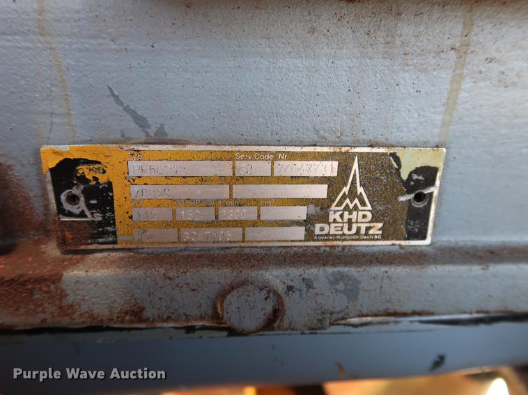 image for item DG3468 Bomag BW213PD single drum vibratory roller