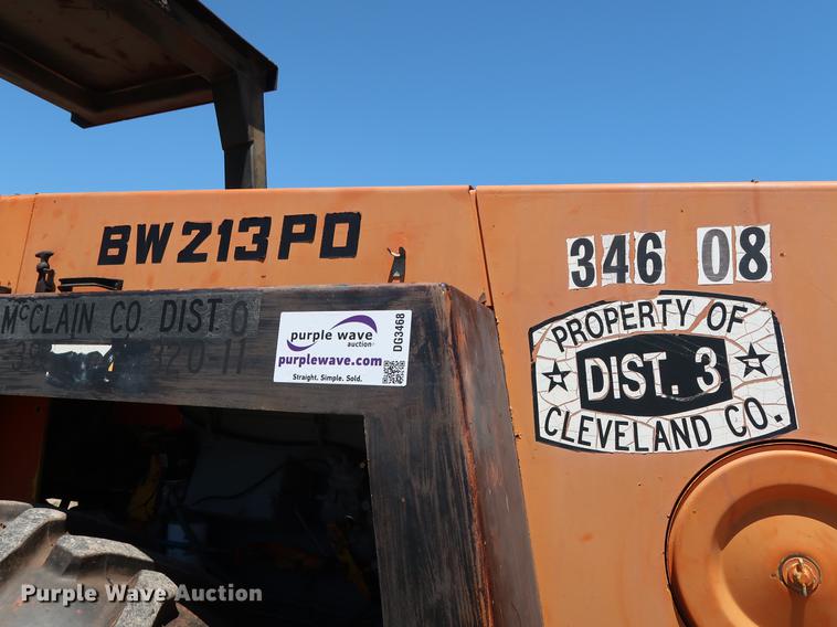 image for item DG3468 Bomag BW213PD single drum vibratory roller