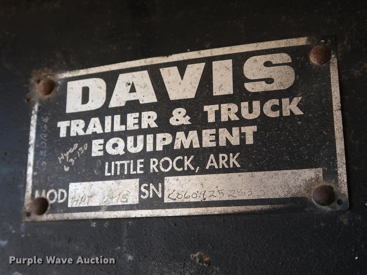 image for item DG3471 Davis HPT 13-15 dump truck bed