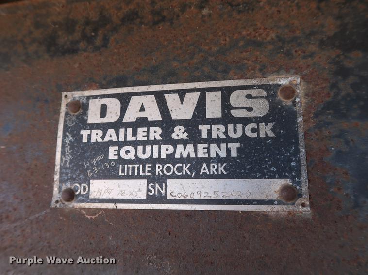 image for item DG3472 Davis HPT 13-15 dump truck bed