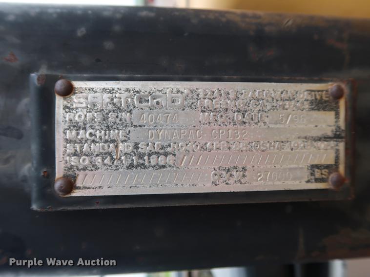 image for item DG3473 Dynapac CP132 pneumatic roller