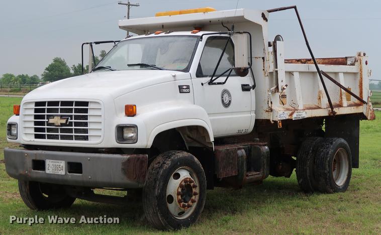 image for item DG3474 1998 Chevrolet C7500 dump truck