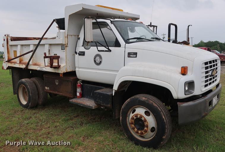 image for item DG3474 1998 Chevrolet C7500 dump truck