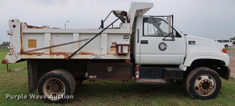 image for item DG3474 1998 Chevrolet C7500 dump truck