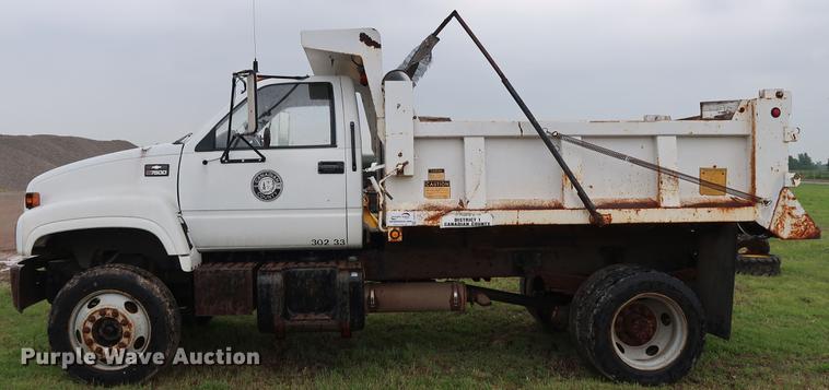 image for item DG3474 1998 Chevrolet C7500 dump truck