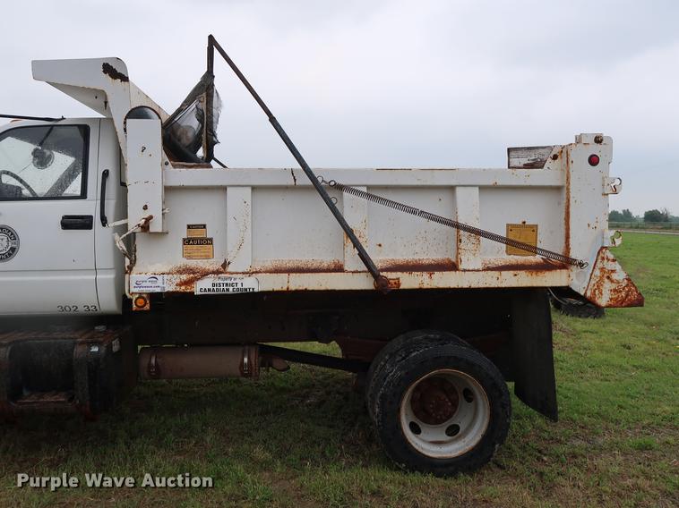 image for item DG3474 1998 Chevrolet C7500 dump truck