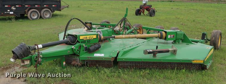 image for item DG3478 2015 John Deere CX15 batwing rotary mower
