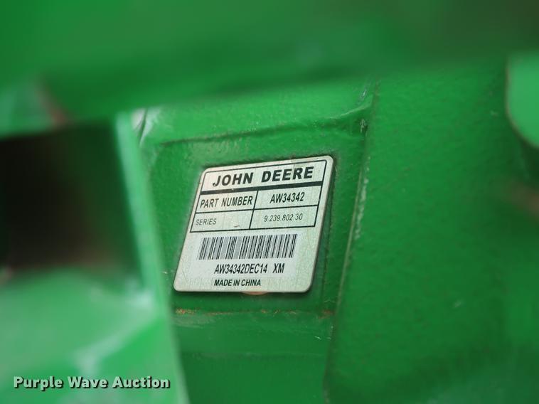 image for item DG3478 2015 John Deere CX15 batwing rotary mower
