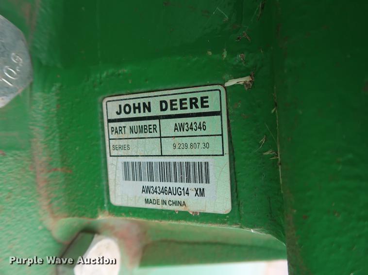 image for item DG3478 2015 John Deere CX15 batwing rotary mower