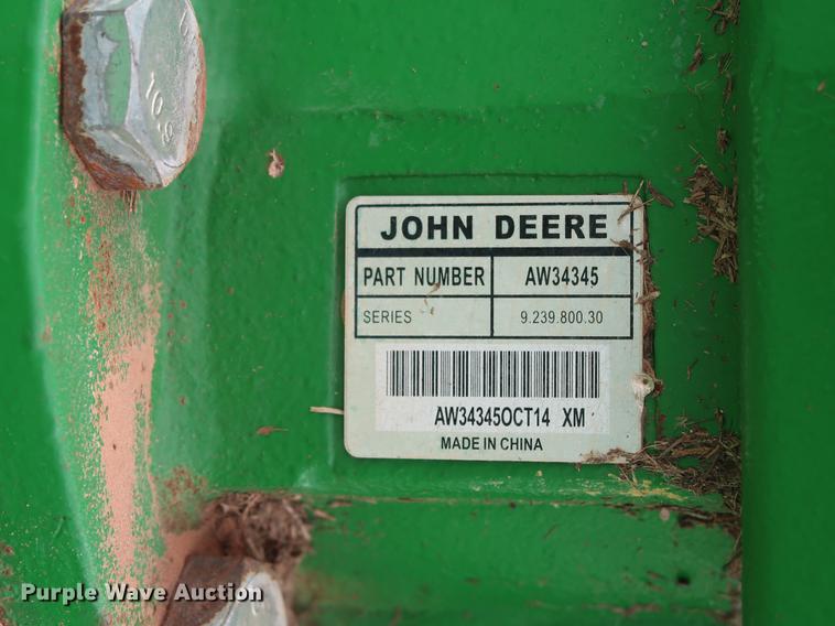 image for item DG3478 2015 John Deere CX15 batwing rotary mower