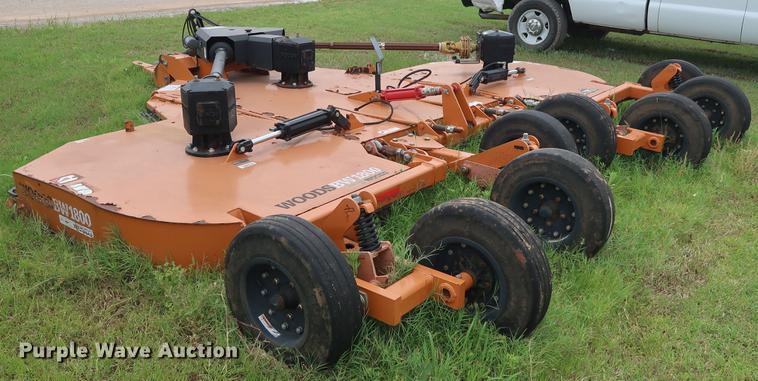 image for item DG3480 Woods BW1800 batwing rotary mower