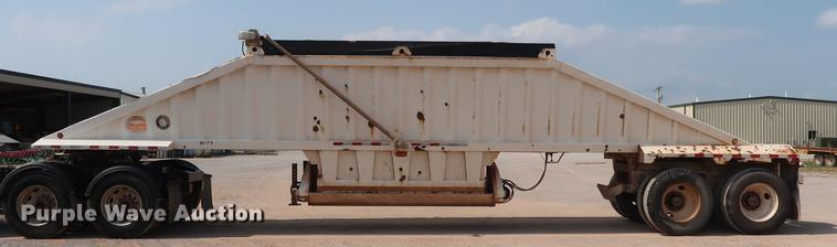 image for item DG3483 2009 CTS BDT-40 bottom dump trailer