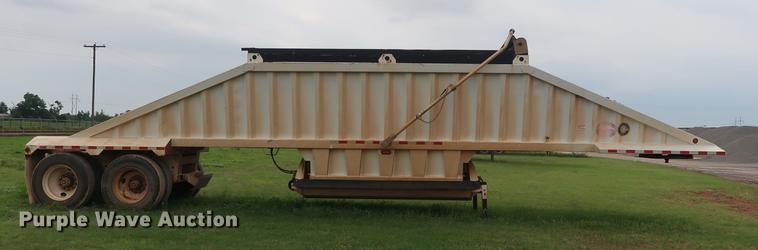 image for item DG3485 2014 CTS BDT-40 bottom dump trailer