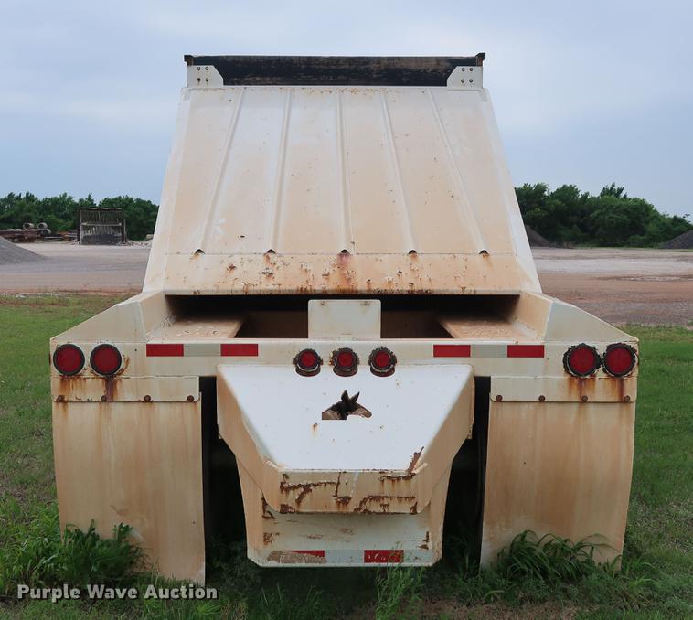 image for item DG3485 2014 CTS BDT-40 bottom dump trailer