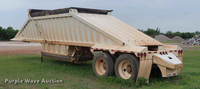 image for item DG3485 2014 CTS BDT-40 bottom dump trailer