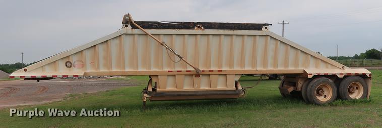 image for item DG3485 2014 CTS BDT-40 bottom dump trailer