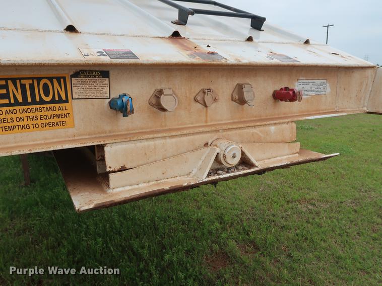 image for item DG3485 2014 CTS BDT-40 bottom dump trailer