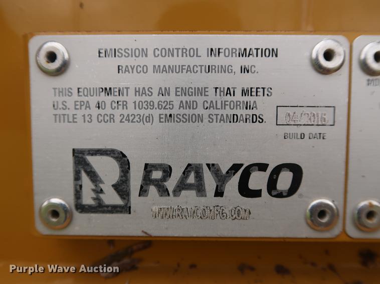 image for item DG3488 2016 Rayco RH1754-240 grinder