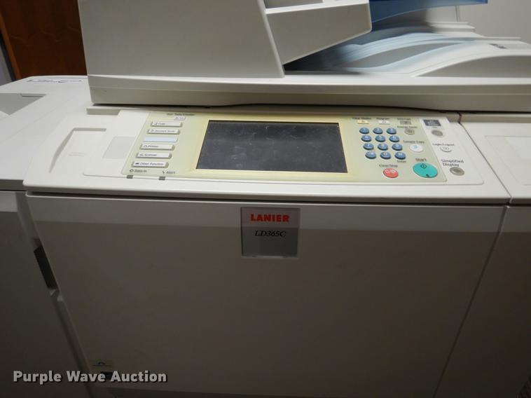 image for item DY9829 Lanier LD365C copy machine