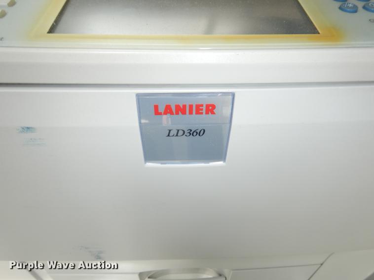 image for item DY9831 Lanier LD360 copy machine