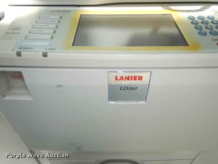 image for item DY9831 Lanier LD360 copy machine