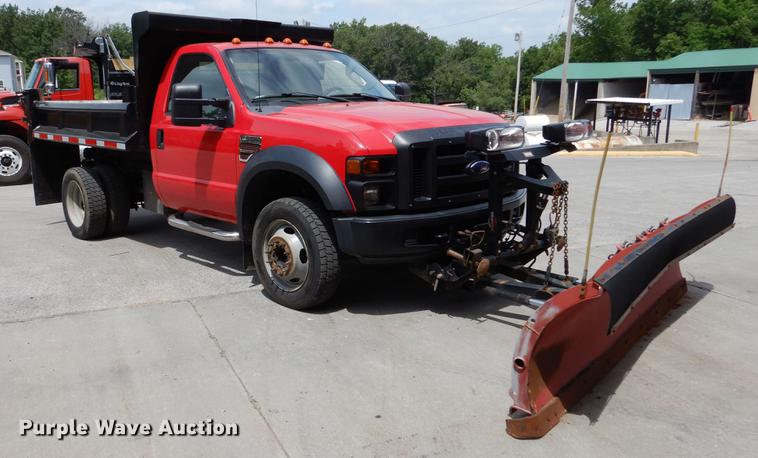 image for item DY9833 2008 Ford F550 Super Duty dump truck