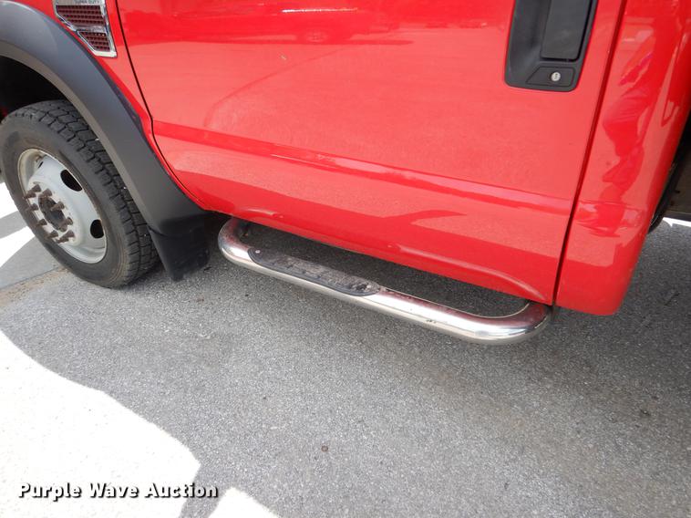 image for item DY9833 2008 Ford F550 Super Duty dump truck