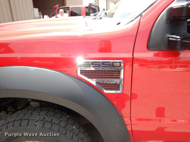 image for item DY9833 2008 Ford F550 Super Duty dump truck
