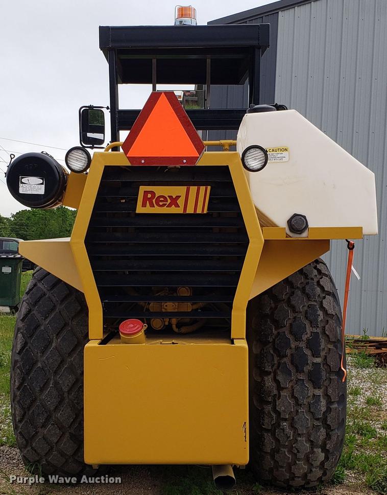 image for item EN9997 Rex SP848 single drum vibratory roller