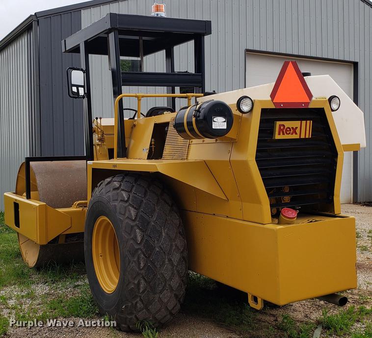 image for item EN9997 Rex SP848 single drum vibratory roller