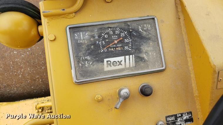 image for item EN9997 Rex SP848 single drum vibratory roller