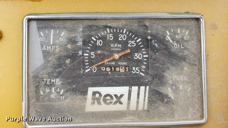 image for item EN9997 Rex SP848 single drum vibratory roller