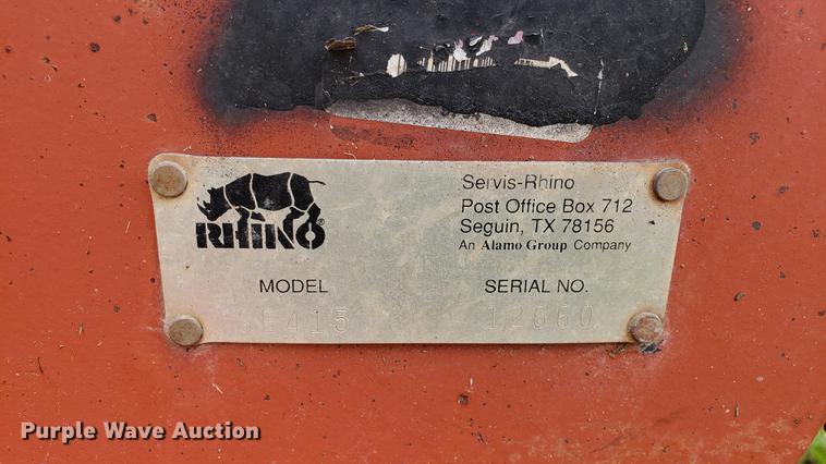 image for item EN9998 Rhino SE415 batwing rotary mower